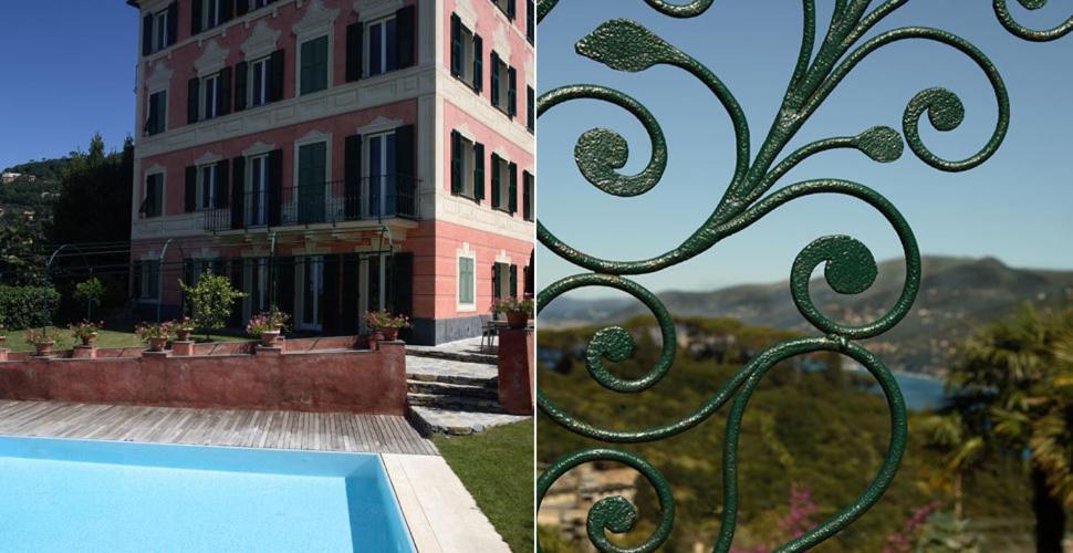 Villa Rosmarino Camogli Exterior foto